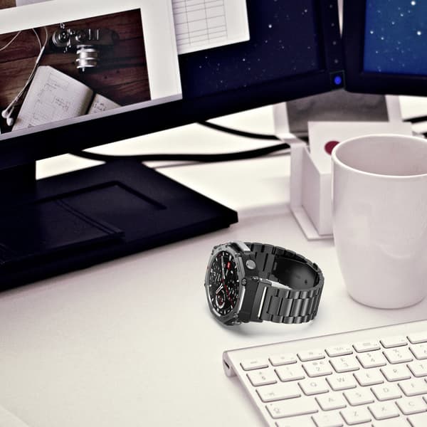 Rustfri stålurrem til Amazfit T-Rex 3 Black