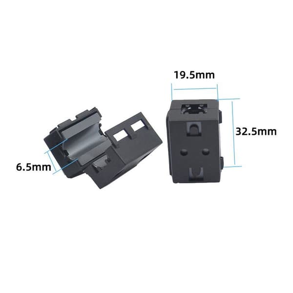 Ferritring - Brusdämpare, 10 mm ui1000, 5-pack