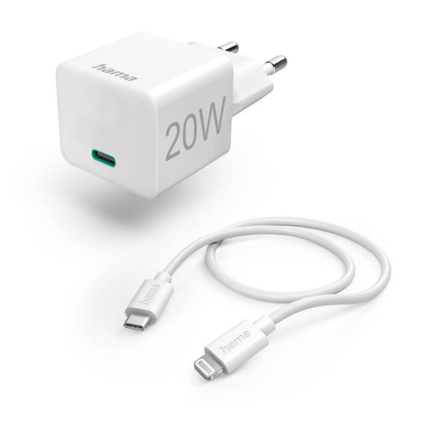 Oplader Hurtig 220V USB-C Lightning