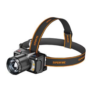Strålkastare Superfire HL25, 700lm, USB-C