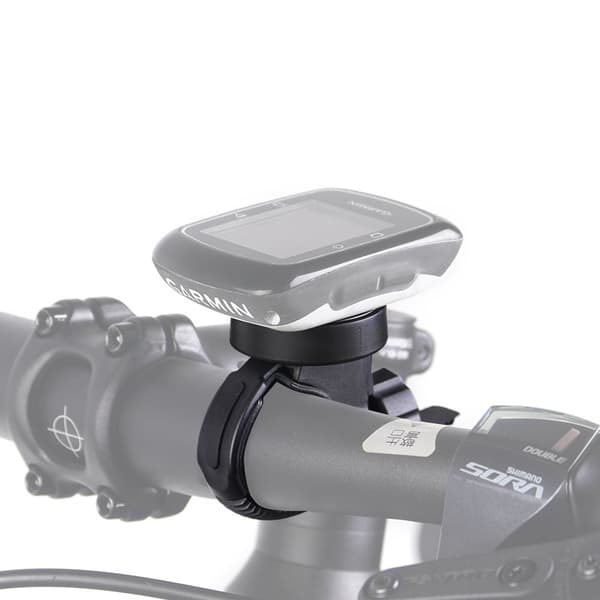 Cykelcomputerholder til Garmin, Wahoo, Bryton - Sort