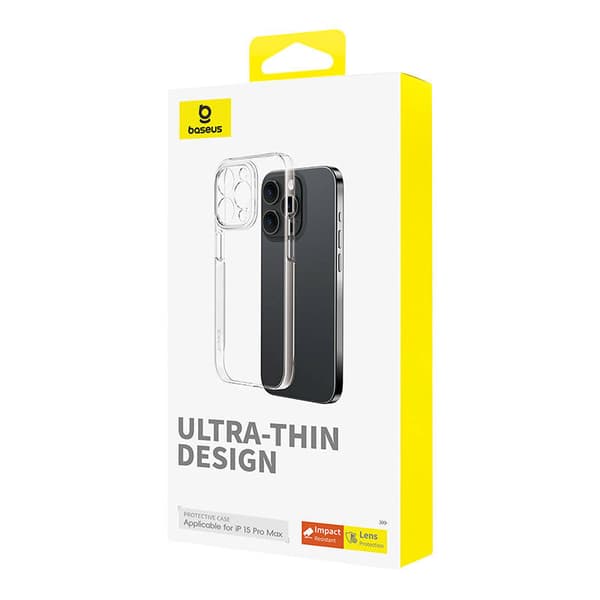 Telefoncover til iPhone 15 ProMax Baseus OS-Lucent Series (Klar)