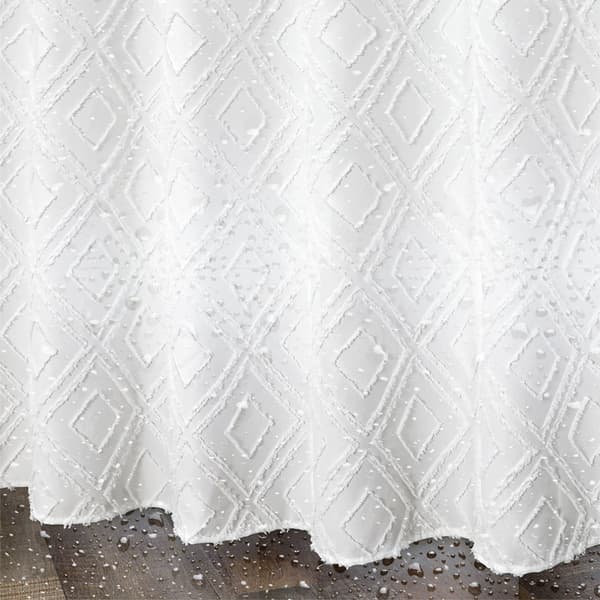 Duschdraperi vattentät badrum duschdraperi White M