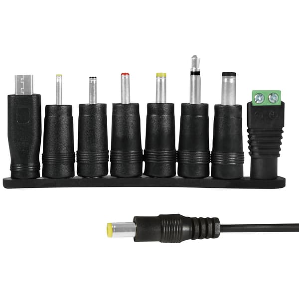 Strømadapter 230V- 3-12V 1A 12W