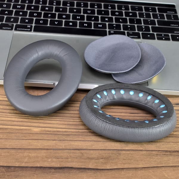 Erstatningsøreputer for Bose QC45 QC35 DarkGrey