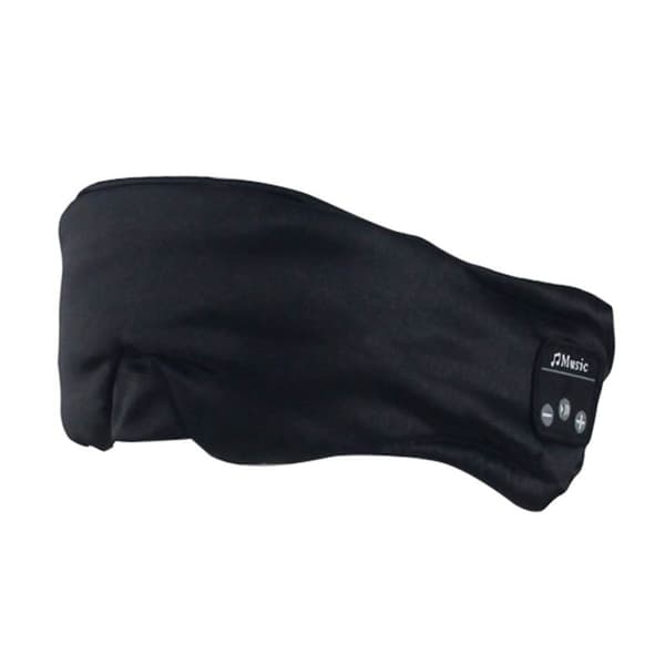 Bluetooth Sovmask med Inbyggda Högtalare Black