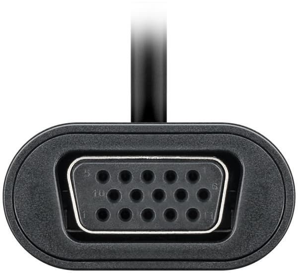 USB-C™ till VGA-adapter, 0,2 m, svart