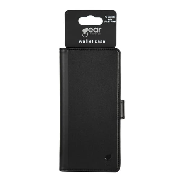 Lommebokdeksel Svart - Motorola E71i