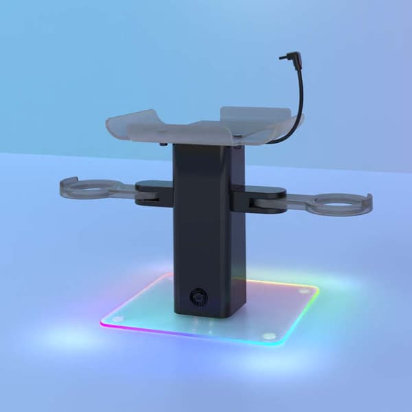 Oculus Quest 3/3s ladestation & RGB-stativ