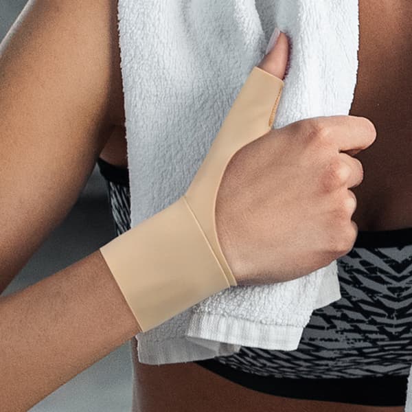 Håndleds tommelfingerstøtte 1 par Beige