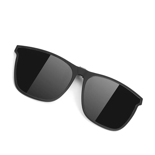 Clip-on solbriller - til brillerammer Black+Grey