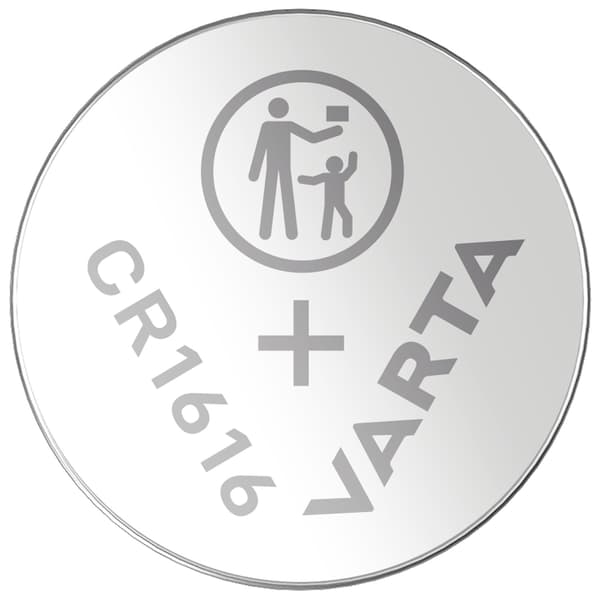 CR1616 3V litium-knapcellebatteri, 2-pak
