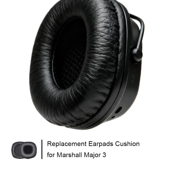 Öronkuddar för Marshall Major 3 Black