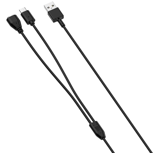 UgBow Pet Dog Training Collar Charging Cable Black