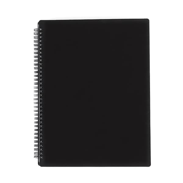 A4-mapp för notblad Black 40-Pack
