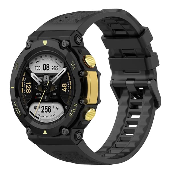 Silikonreim til Amazfit T-Rex 2 Black