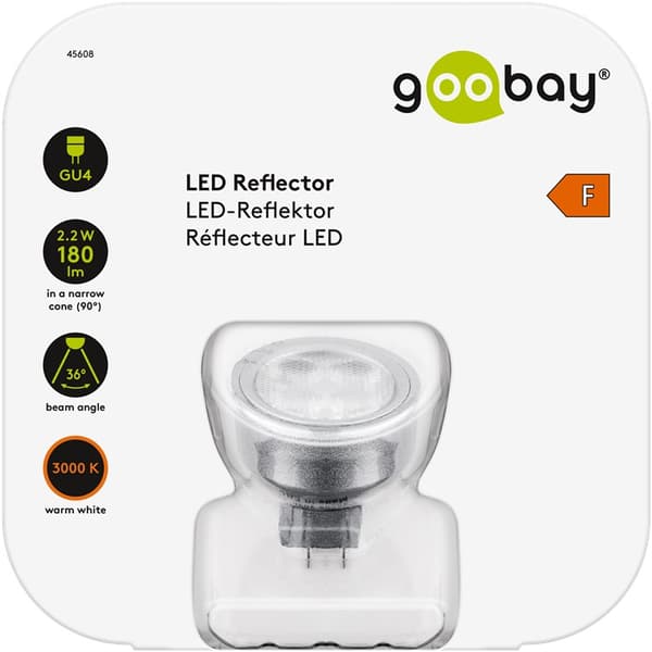 LED-heijastin, 2W