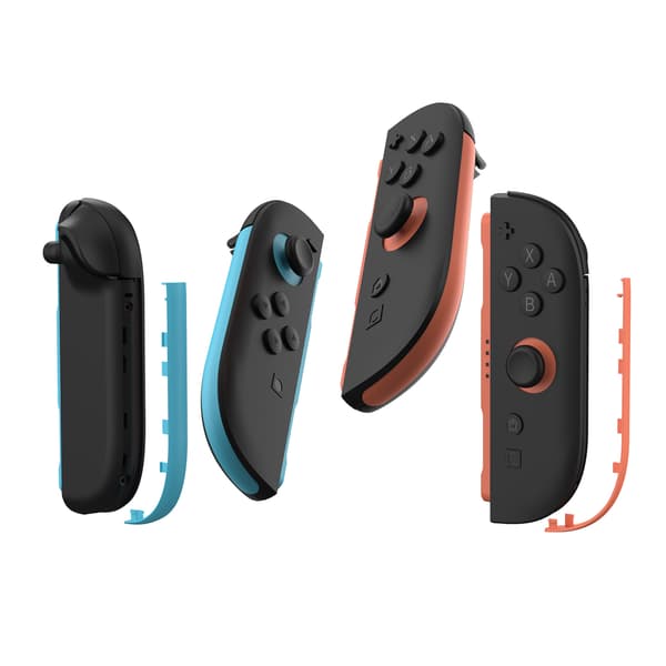 Giv din Switch2 et boost med farverige controllergreb