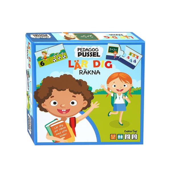 Palapeli Classic Pedagog Pussel Lär Dig Räkna (SE)