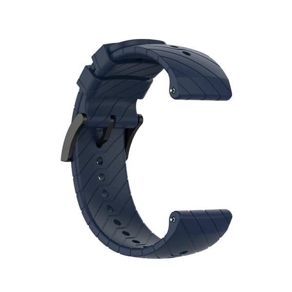 Silikontwill förlängd modell klockarmband för Garmin Forerunner 22mm Blue