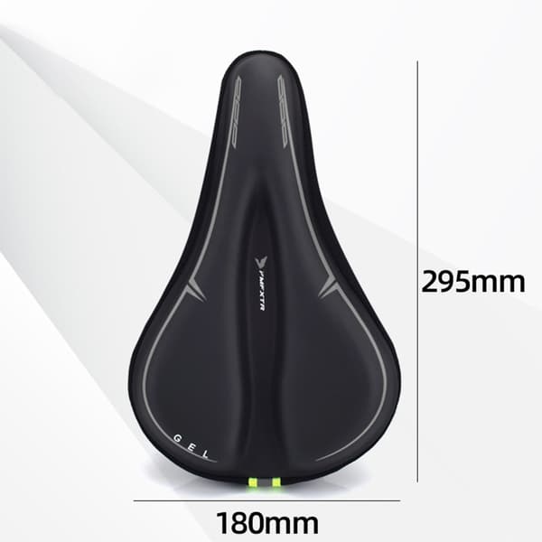 Memory Foam Överdrag för Cykelsäte Grey