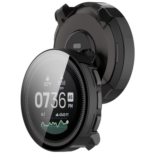 Kotelo integroidulla näytönsuojalla Suunto Vertical Black