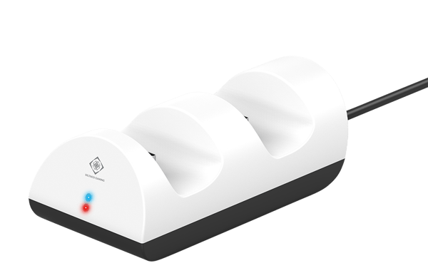 Charging station  dual playstation 5 controls, LED indicator
