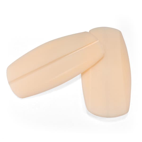 Anti-skli BH-stroppputer for kvinner, silikon BH-stroppputer Beige