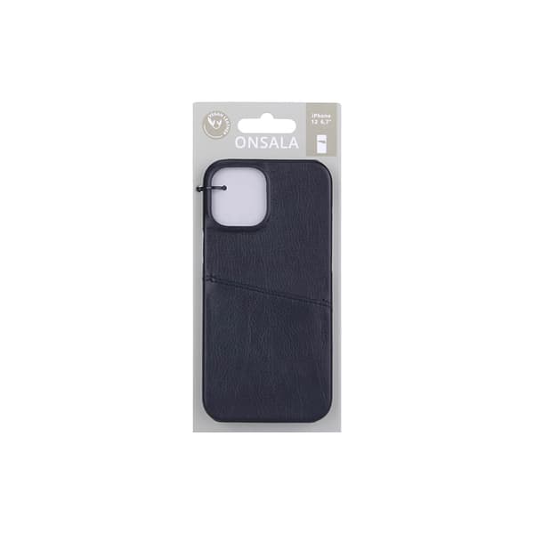 Suojakuori Musta korttipaikalla iPhone 12  Pro Max