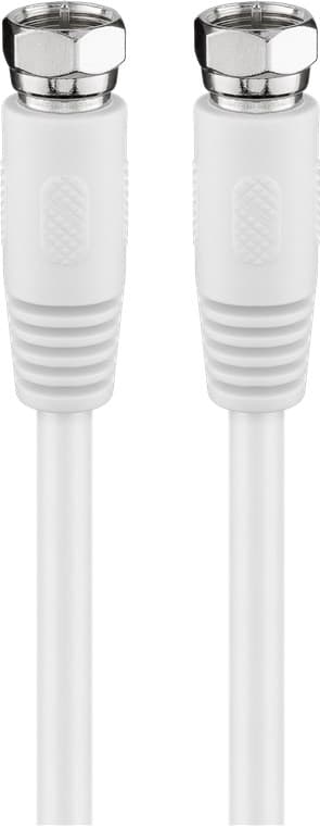 SAT-antennekabel (80 dB), 2x skjermet