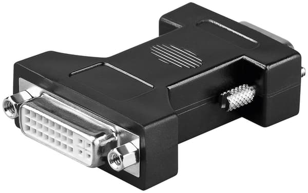 Analoginen DVI/VGA-sovitin, nikkelöity