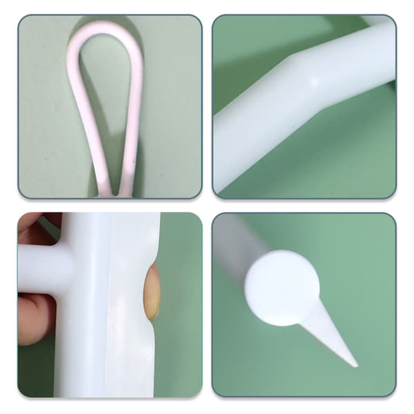 Dusjnal, vindusnal med holder White