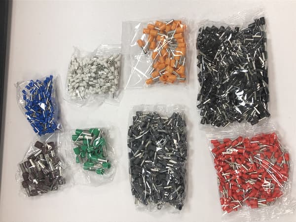 Isolerade Trådändhylsor, 1200-pack