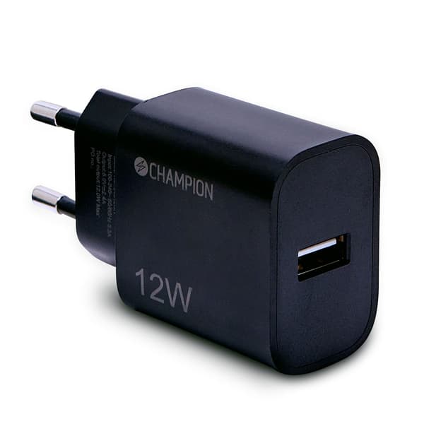 Lader 12W Svart