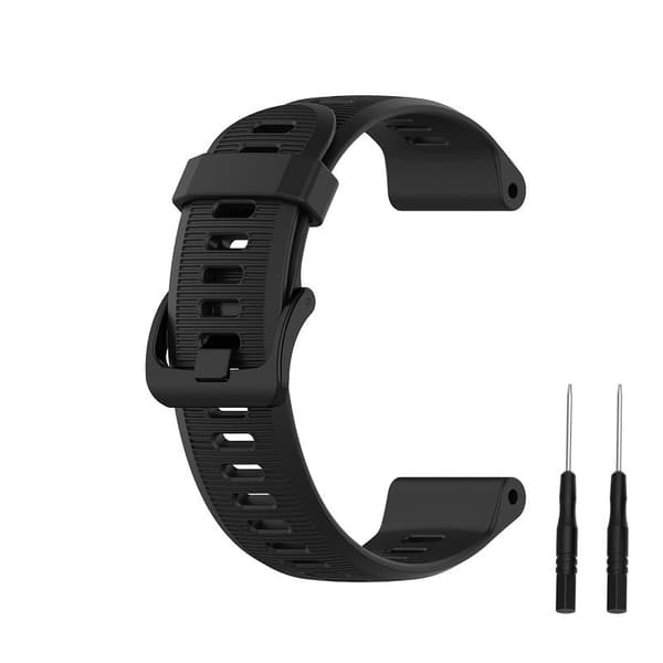 Urrem silikone Black Garmin Forerunner 945/935, Garmin Fenix 5