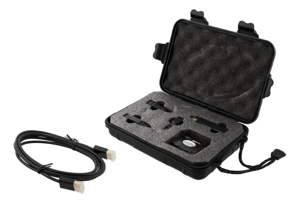 HDMI/DisplayPort/DVI adapter kit, HDMI cable 2m, 4K, black