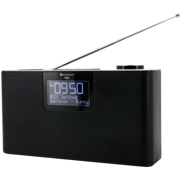 Radio FM DAB+ Bluetooth DAB700SW musta