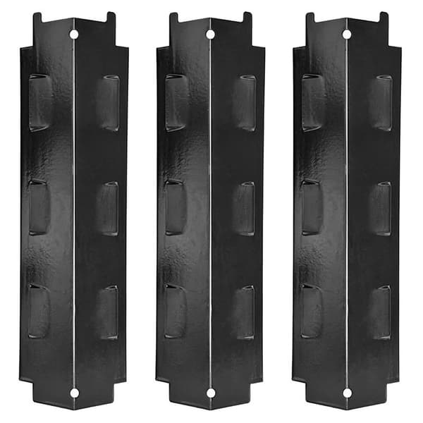 Grill varmeplader, 3-pak - Sort
