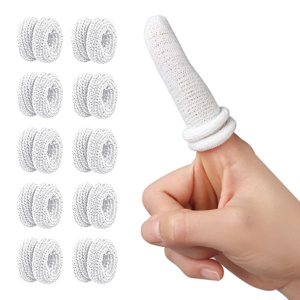 Viiltoa kestävä sormisuoja White