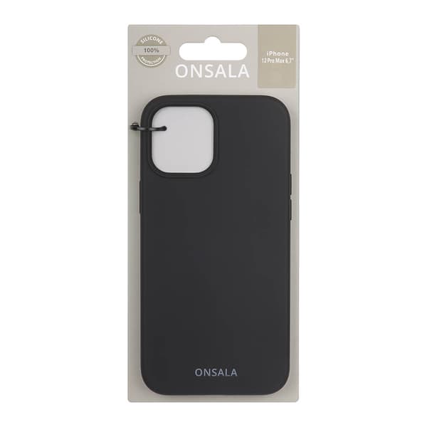 Mobildeksel Silikon Black - iPhone 12 Pro Max