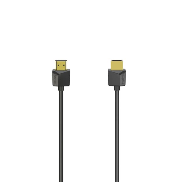 Kabel HDMI Ethernet Flexislim Svart 1.5m