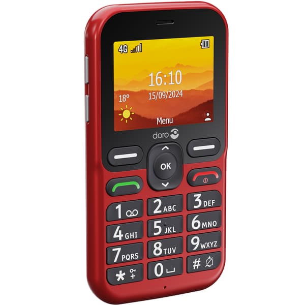 Matkapuhelin 4G Leva L11 Punainen