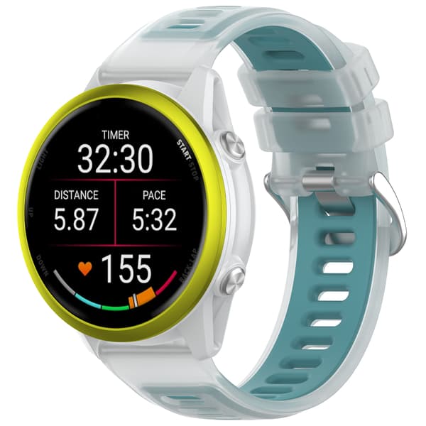 Jelly Strap for Garmin Forerunner 570 20MM Blue