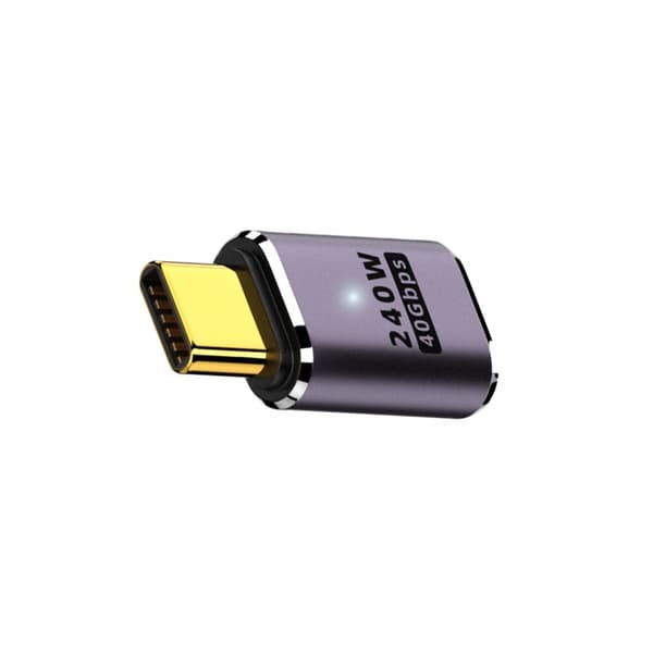 240W Multifunksjonell USB-C Adapter: 40Gbps Data, 8K Video og Hurtiglading