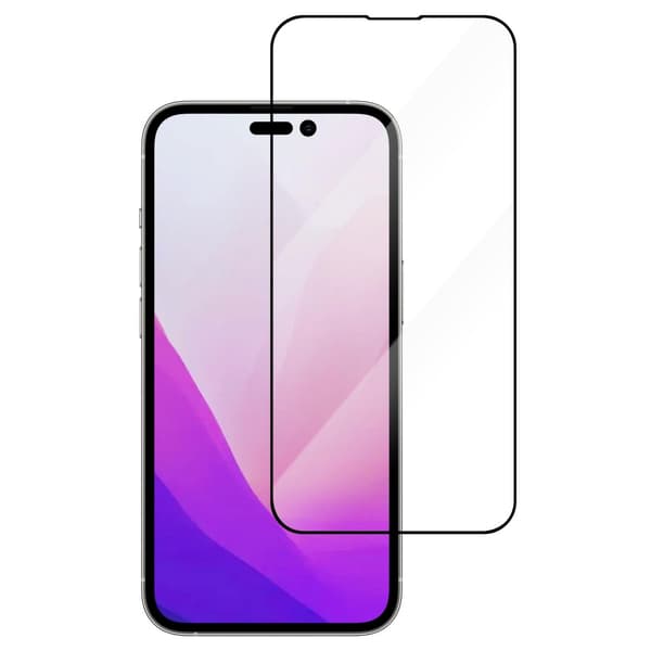 Skærmbeskytter iPhone 14 Pro Sort