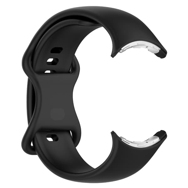Silikoninen ranneke Google Pixel Watch 3:lle Black M