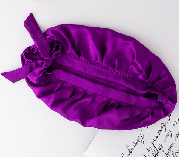 16 Momme Silk Sovmössa Purple