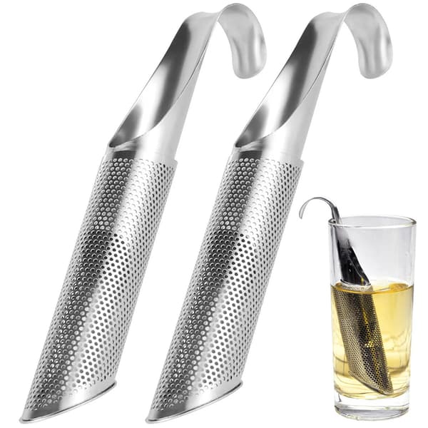 Tesil i Rostfritt Stål 2-Pack – Teinfuser för Löste och Örtte