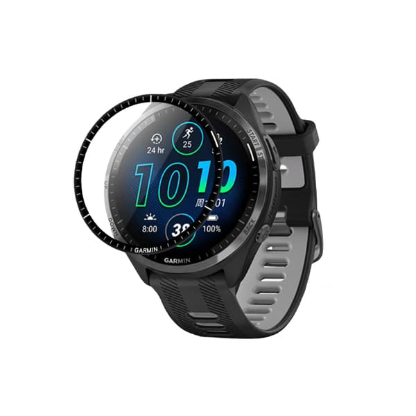 Mykt deksel for Garmin Forerunner 965 Transparent