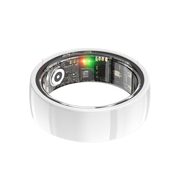 Smart Ring R1000 - Keramisk Udgave White 9